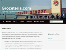 Tablet Screenshot of groceteria.com